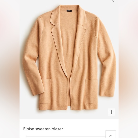 J. Crew Jackets & Blazers - J Crew Eloise sweater blazer